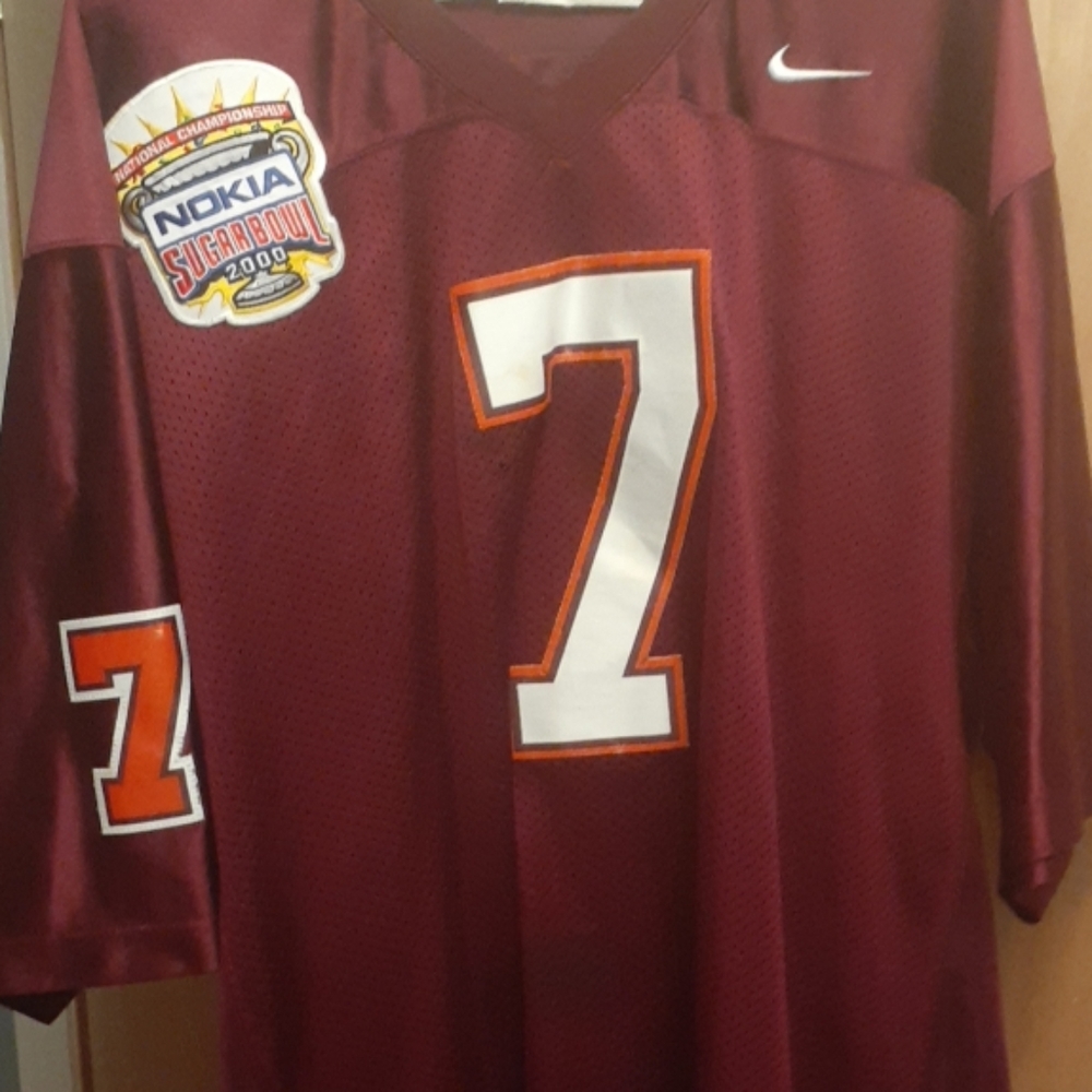 Michael Vick college football Jersey from the 200
